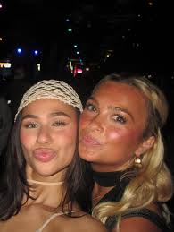 she wears short skirts