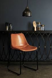 Industrial Leather Dining Chair Brown Dining Chairs Leather Dining Chairs Wooden Dining Chairs