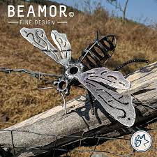 Bee Metal Art Garden Art Wall Art Garden Ornament Scrap Metal Scrap Metal Art Metal Art Welded Metal Art