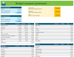 Budget Personnel Mensuel Feuille De Calcul Budget Budget Mensuel Plan Budgetaire