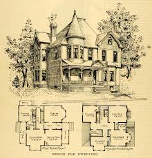 1891 Print Home Architectural Design Floor Plans Victorian Architecture Dwelling Casas Victorianas Antiguas Planos Casas Una Planta Planos De Casas Nuevas