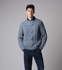 The history of the aran style jumper takes us back to the 1890's and the fishing communities of the aran islands, off the coast of ireland. Drake S Us The Aran Knit Jumper Milled