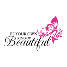 Be your own kind of beautiful quote wall sticker motivational quotes wall decal diy easy wall art cut vinyl q127. Own Kind Of Beautiful Butterfly Wall Quotes Decal Wallquotes Com