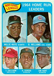 1965 Topps Johnny Callison 4 Baseball Card Value Price Guide Baseball Cards Baseball Card Values Willie Mays