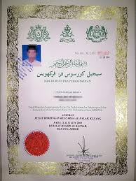 Sijil Kursus Kahwin Johor 2020
