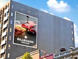 Free Outdoor Wall Advertisement Billboard Mockup