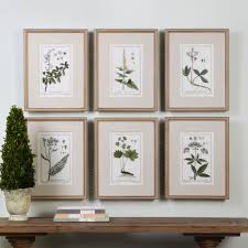 Shop by shape, new introductions, styles and more to find wall art, decorative art, modern wall art now available at the official uttermost website. Uttermost Green Floral Botanical Study Prints Set Of 6 Overstock 13566057