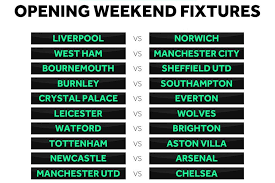 Premier League Schedule Reveal 2019 Bleacher Report Latest News Videos And Highlights