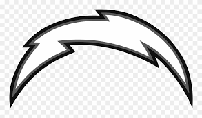 What do i think of the new look of the la chargers? Los Angeles Chargers Logo Black And White San Diego Chargers Clipart 549909 Pinclipart