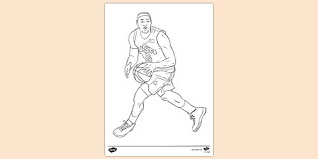 Each printable highlights a word that starts. Lebron James Colouring Page Colouring Sheet