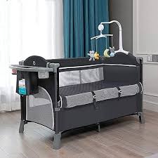 Yyqt Baby Cot Rest Amp Play Travel Cot Playpen Baby Changing Station Change Table Bedsid In 2020 Baby Bedside Sleeper Best Co Sleeper Bassinet Portable Baby Bassinet