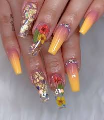 Nailart Naildesigns Nails Nailideas Nailsart Floral Nails Fabulous Nails Best Acrylic Nails In this nail tutorial i will show you how to paint one stroke flowers using acrylic paints.