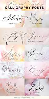 The height of calligraphy was reached in the middle age, where monks developed the narrow writing style called gothic, allowing more words to fit on a single line, as paper was expensive at the time. Free And Timeless Calligraphy Fonts