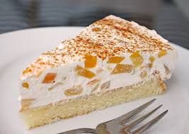 Ein käsekuchen mit sehr fruchtigem geschmack. Pfirsich Schmand Kuchen Yum Rezepte