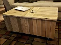A lift coffee table might seem just like any other coffee table at first. Home Dzine Home Diy Reclaimed Pallet Coffee Table With Lift Top Lid