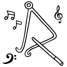 Maybe you would like to learn more about one of these? Triangle Is A Musical Instruments Coloring Pages Bulk Color