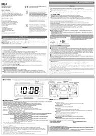 Muji Manualzz Digital clock s with alarm.