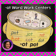 Ot Cvc Word Family Centers Word Families Word Family Centers Cvc Words