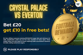 Use StarSports promo code to get a £10 free bet for Crystal Palace vs Everton