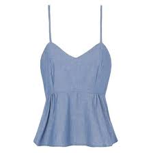 market 33 regata cropped market 33 basic azul oqvestir roupas moda pano