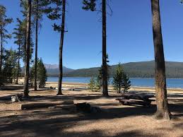 Crescent lake ice out & over. Contorta Flat Campground Deschutes National Forest Recreation Gov