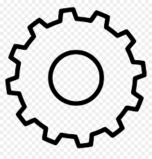 Download Sprocket Small Svg Png Icon Free Download Gear Black And White Transparent Png Vhv