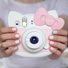 Includes limited edition hello kitty accessories! Hello Kitty Polaroid Camera Coisas Da Hello Kitty Coisas Cor De Rosa Acessorios Divertidos