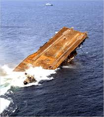 u.s.s. oriskany, sunk by navy, used as