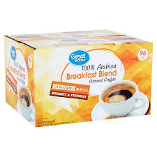 We did not find results for: Great Value 100 Arabica Breakfast Blend Medium Ground Coffee 0 33 Oz 96 Count Walmart Com Breakfast Blend Coffee Pods Arabica
