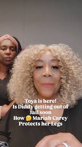 Thursday Curls and Scoop. . .Is #Diddy getting out of Jail soon? How much  are they worth 🤔 #MariahCareys legs