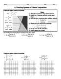 Worksheets are gina wilson 2012 homework 3 pdf, name unit 5 systems of equations inequalities bell, gina wilson unit 8 quadratic equation. Systems Of Inequalities Worksheet Teachers Pay Teachers