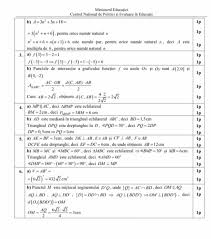 Subiecte si modele de subiecte de matematică date la examenul de evaluare nationala, insotite de bareme. Eaueybjdm Cltm