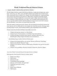 Provinsi sulawesi selatan ini memiliki luas wilayah sebesar 45.764,53 km² dan beribukota di makassar. Musik Tradisional Daerah Sulawesi Selatan