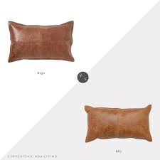 4.4 out of 5 stars. Daily Find Pottery Barn Pieced Leather Lumbar Pillow Cover Copycatchic