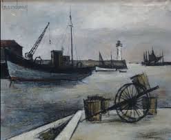 Pierre Le Marchand Port De Lesconil Peintre Bretagne Pierre