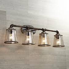 Bronze Franklin Iron Works 4 Lights Bathroom Lighting Lamps Plus