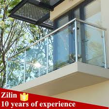 This allows for more light to enter the home that gives the illusion of more space. Floor Mounted Glass Balcony Railing Designs With Stainless Steel Baluster View Floor Mounted Glass Balcony Railing Zilin Product Details From Shenzhen Zilin Industrial Co Limited On Alibaba Com