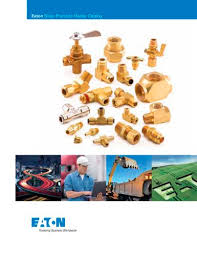 Eaton Brass Products Master Catalog Eaton Hydraulics Pdf