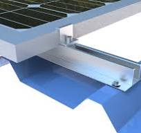 Trapezoidal Tin Metal Roof Mounting System with Short Rail ...