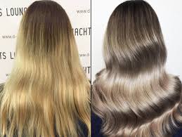 gelbstich im haar entfernen friseur tipps tricks