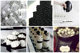 Black and white party themes and decor. Black White Party Theme Lopville Living