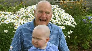 His son, george w bush, said he worries that i will be the last republican president, even though president trump is a republican. George Bush Sr Shaves Head In Support Of Young Cancer Patient Itv News