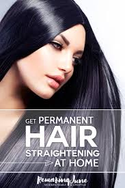 Permanent Hair Straightening At Home It S Easier Than You Think Momskoop