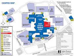 Medical Center Map Driving Directions Saint Francis