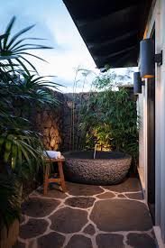 What is a garden tub? Garden Outdoor Tub Tropical Patio Hawaii By Pu Uwai Design Construction Houzz