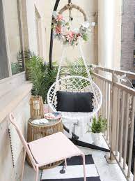 Chic Rental Balcony Makeover For Under 300 City Chic Decor Small Balcony Decor Apartment Balcony Decorating Balcony Decor