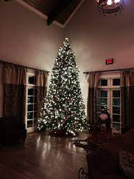 This Is A 14ft Tree We Decorated For An Hoa Customer It Went In Their Clubhouse Atlanta Renta Christmas Backdrops Party Rentals Christmas Tree Decorations