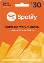 Spotify 30 Gift Card Spotify 30 Best Buy