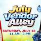 JULY VENDOR ALLEY