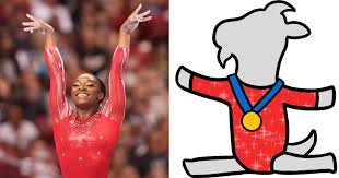 It's not the first time the olympic gymnast has had a goat on her back. Simone Biles Gets A Goat Emoji On Twitter For The Tokyo Olympics Journal Beat